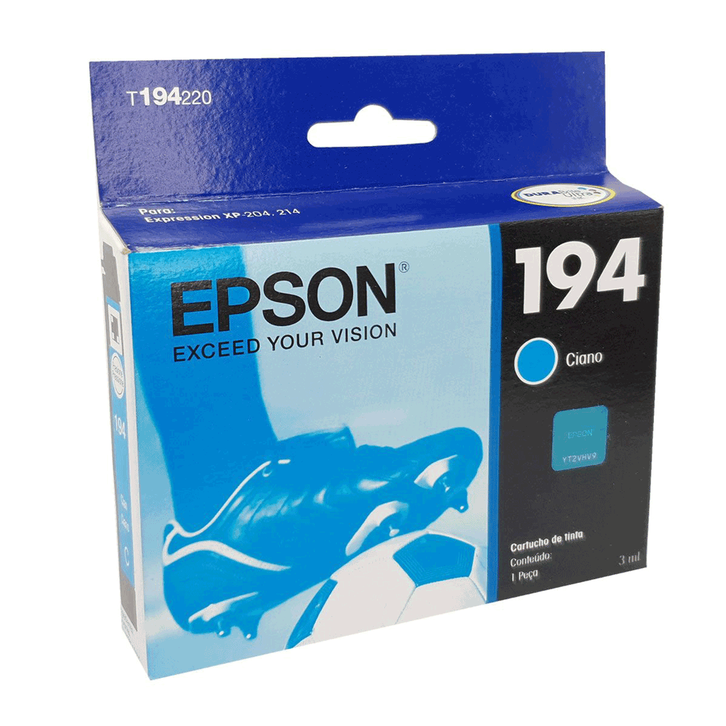 CARTUCHO EPSON T194220BR DURABRITE CIANO