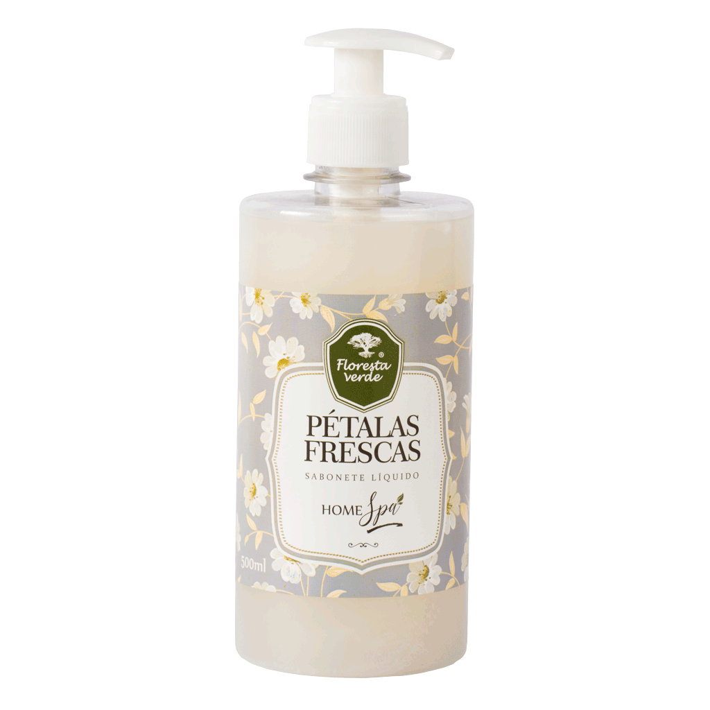Sabonete Líquido Floresta Verde Pétalas Frescas - 500ml