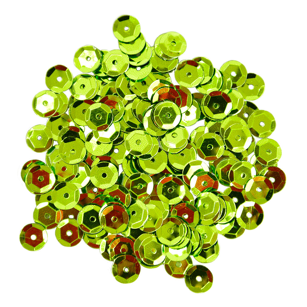 PAETE METALICO SEXT  8MM SSBC8MM 10 VERDE