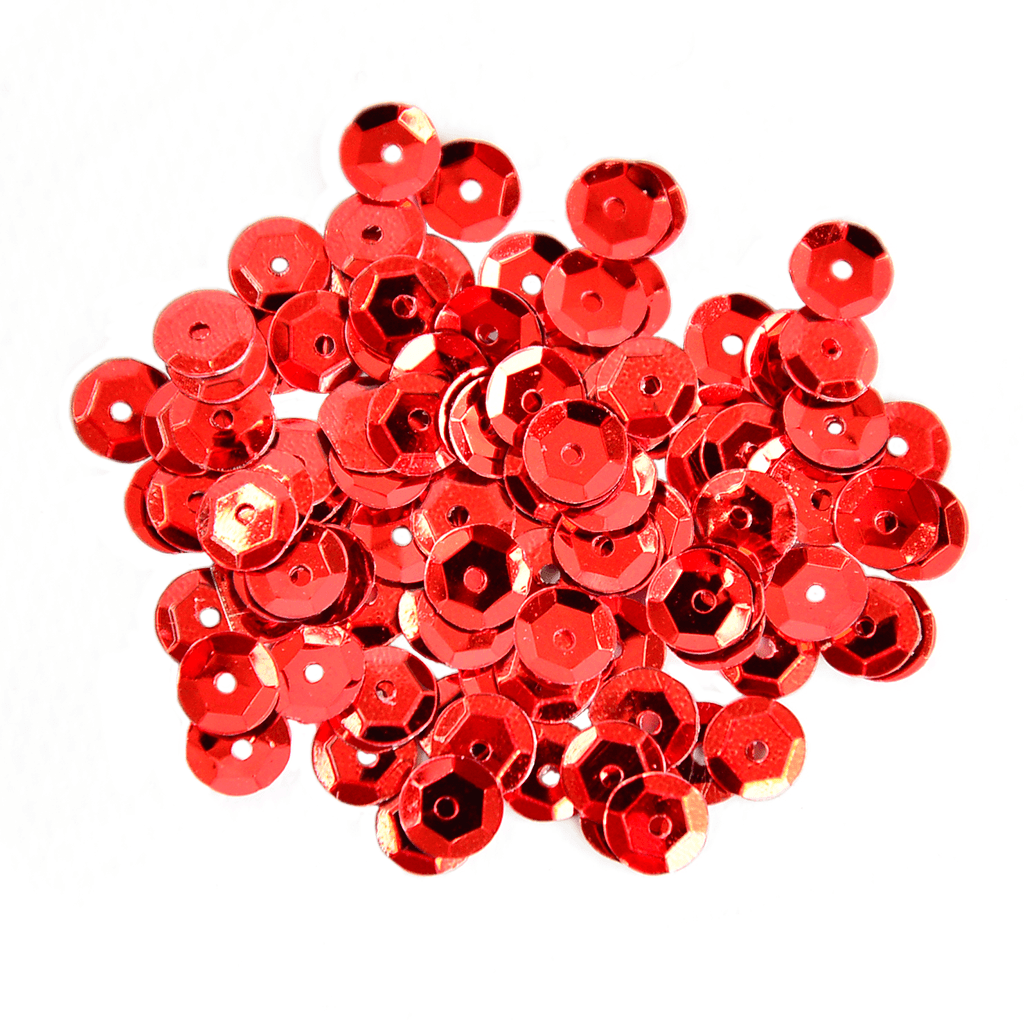 PAETE METALICO SEXT  6MM SSBC6MM 3 VERMELHO
