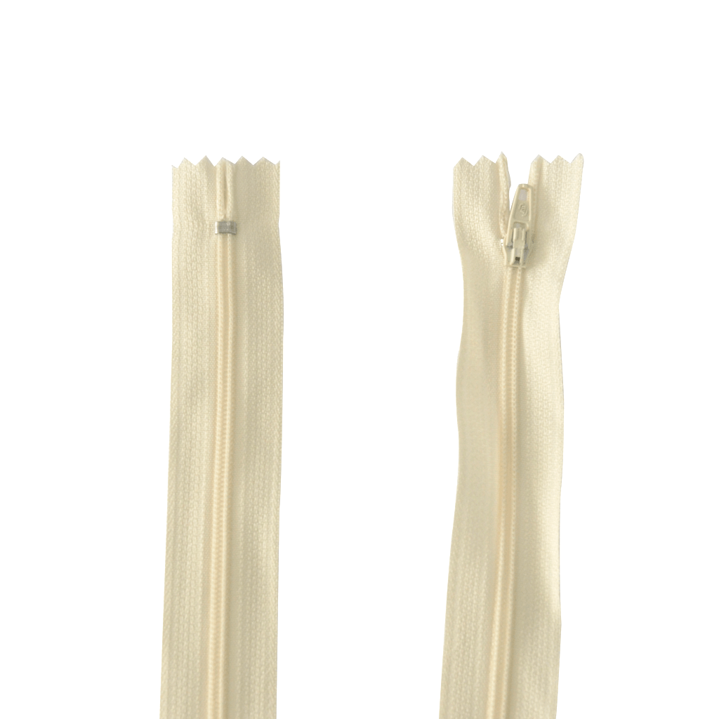 ZIPER NYLON FINO 50CM 306 NATURAL