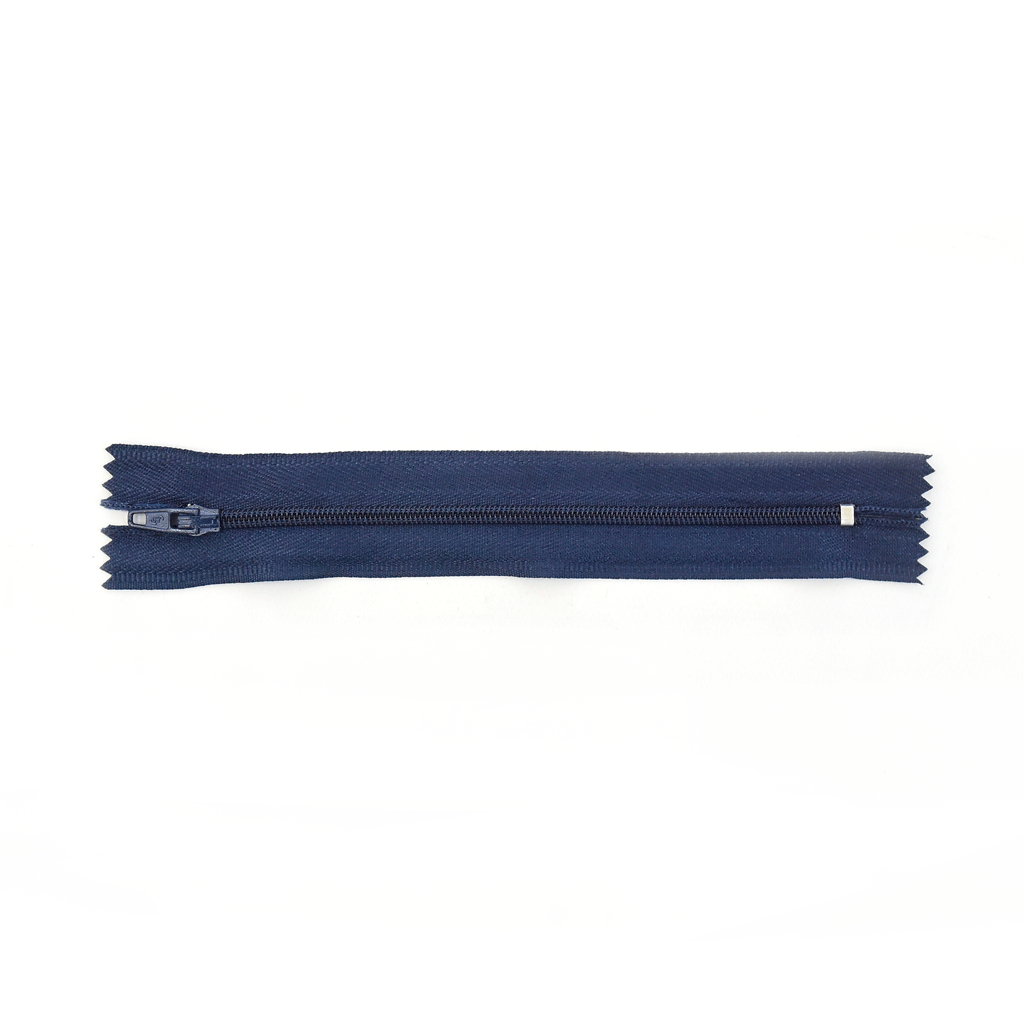 ZIPER NYLON FINO 15CM 226 AZUL MARINHO