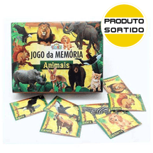 JOGO DA MEMORIA ANIMAIS R.0445