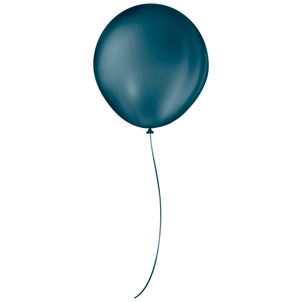 BOLA DE SOPRAR 8 LISA AZUL COBALTO