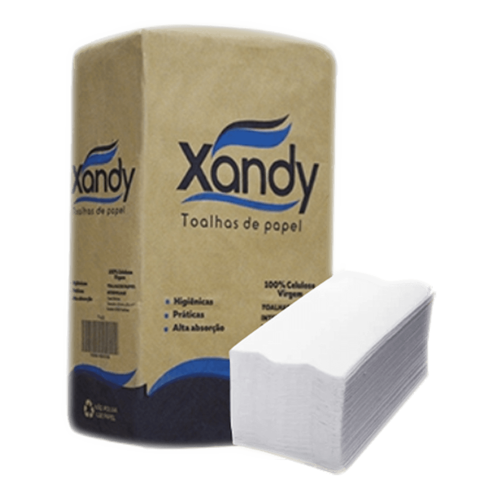 Papel Toalha Interfolhas 100% Celulose com 1000 Folhas - Papelex