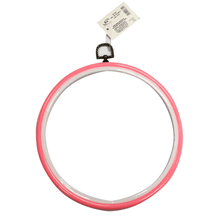BASTIDOR REDONDO SILICONE NMG2005 20CM 66 ROSA MEDIO