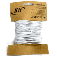 ELASTICO ROLICO 10MTS 1MM 22R1-10C BRANCO