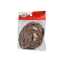 TIRA COURO TRANCADO 5MM B004 CARAMELO