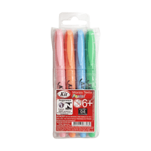 MARCA TEXTO SLIM C/4 PASTEL R.SG1025-4PVC-P