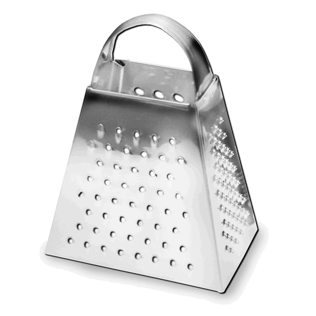 RALADOR 4 FACES INOX 6X8CM REF.6268