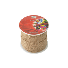 CORDAO TRANCADO ALGODAO 2MM YW473 CAQUI