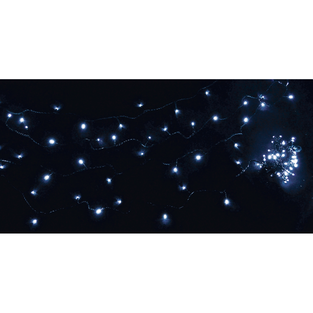 PISCA LED OUTDOOR 9.5MTS 100LAMP 110V 6366-76 BRANCO
