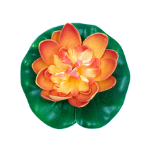 FLOR VITORIA REGIA 10CM 0201-1 LARANJA
