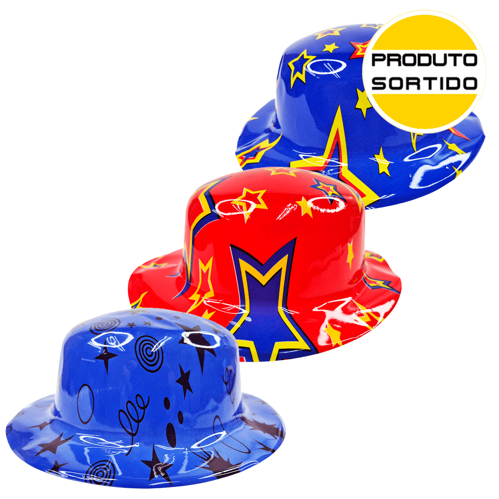 CHAPEU PLASTICO FANTASIA REF. 2743-8