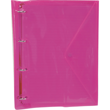 CADERNO ARGOLADO UNIVERSITARIO NEON PINK R.831NP