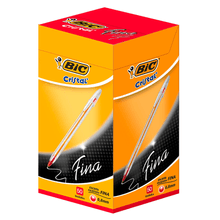 CANETA BIC FINA PRECISAO - CRISTAL VERMELHA R.886650