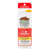 KIT PINCEL ARTISTICO CHATO REF.5502