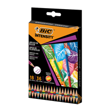 LAPIS DE COR BIC 36 CORES BICOLOR SEXTAVADO R.505407