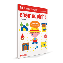 PAPEL CHAMEQUINHO A4 120G 50FLS