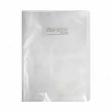 PASTA CLEAN HOLDER C/20 PLASTICOS R.120OFC CRISTAL