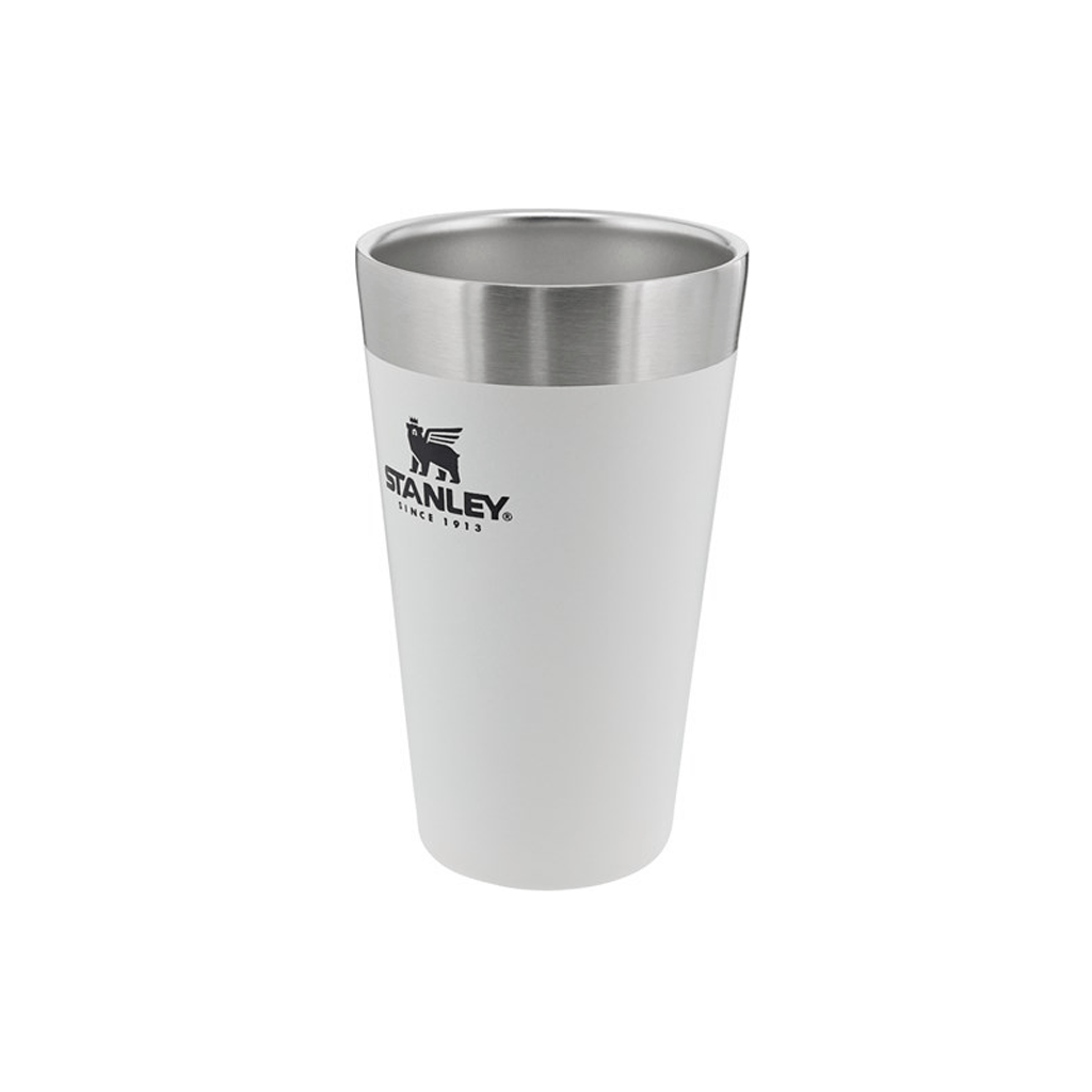 Stanley - Copo de cerveja isolado, copo empilhável Stay Chill de 473 ml, para bebidas quentes ou frias, Polar