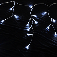 PISCA CASCATA 3.5MTS 120LEDS 110V 6366-13 BRANCO
