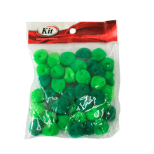 POMPOM 20MM PP-2.0 DEGRADE VERDE