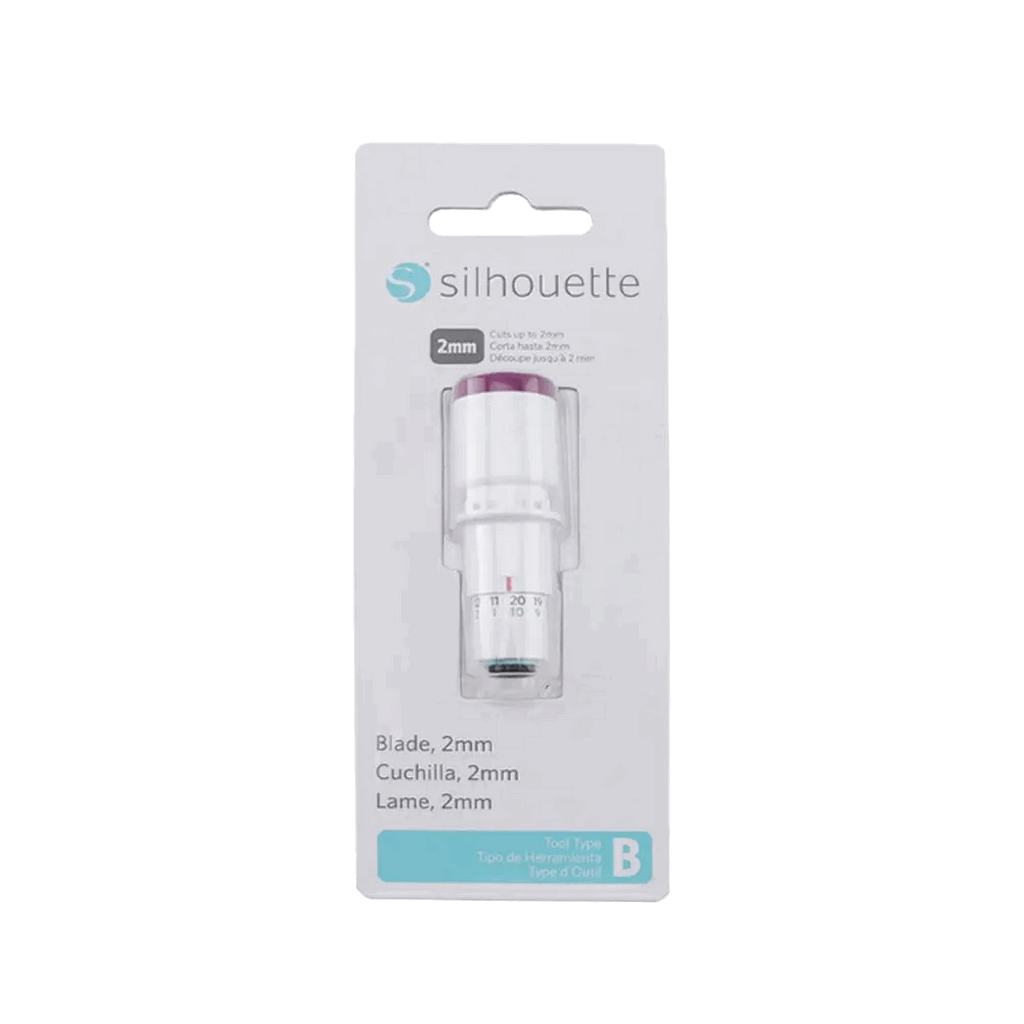 Lâmina Silhouette Blade 2 mm Tipo B - SILH-BLADE-2MM