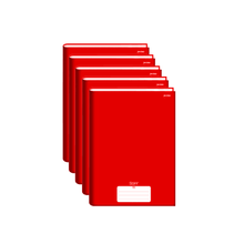 CADERNO BROCH. C/D UNIV. 96FLS STIFF VERMELHO