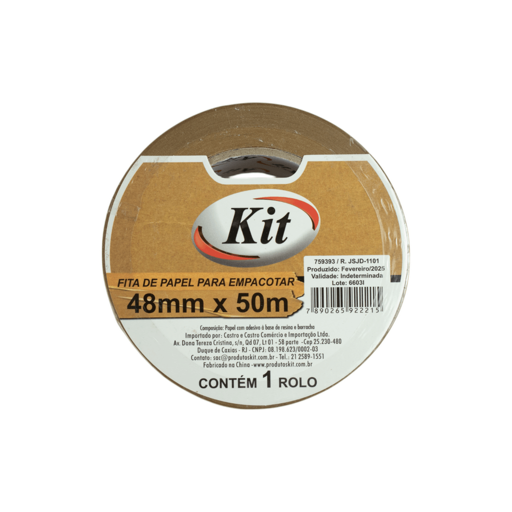 FITA DE PAPEL P/EMPACOTAR 48X50 R.JSJD1101