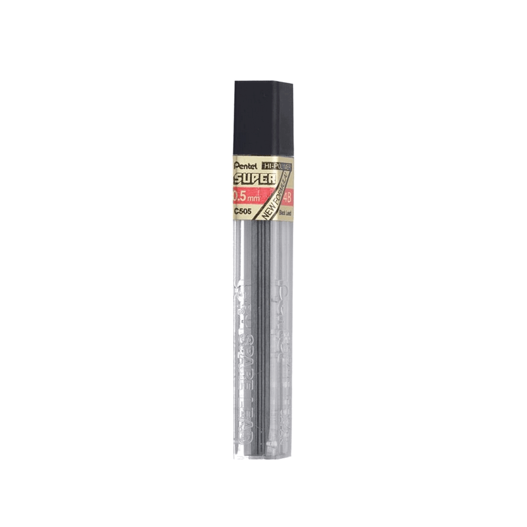 Grafite Hi-Polymer Super  0,5 mm Tubo C/12 Minas Pentel