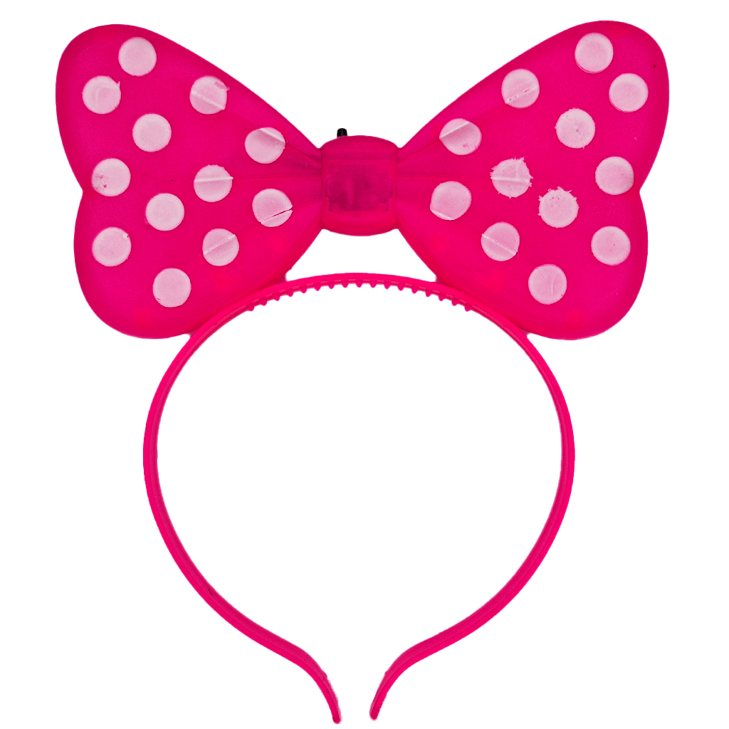 ACESSORIO RATINHA LED TIARA BL-252P ROSA