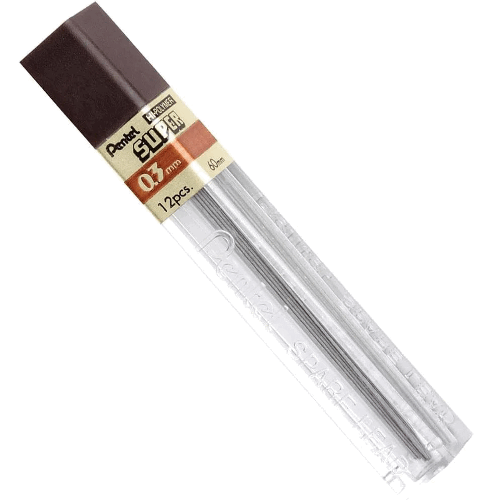 GRAFITE HI-POLYMER SUPER 0.3MM B R.300-BX