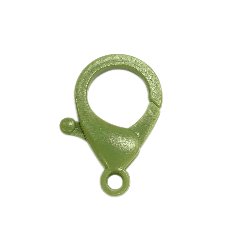 FECHO ABS LAGOSTA PLASTICO 3.5CM PL211 19 VERDE MILITAR