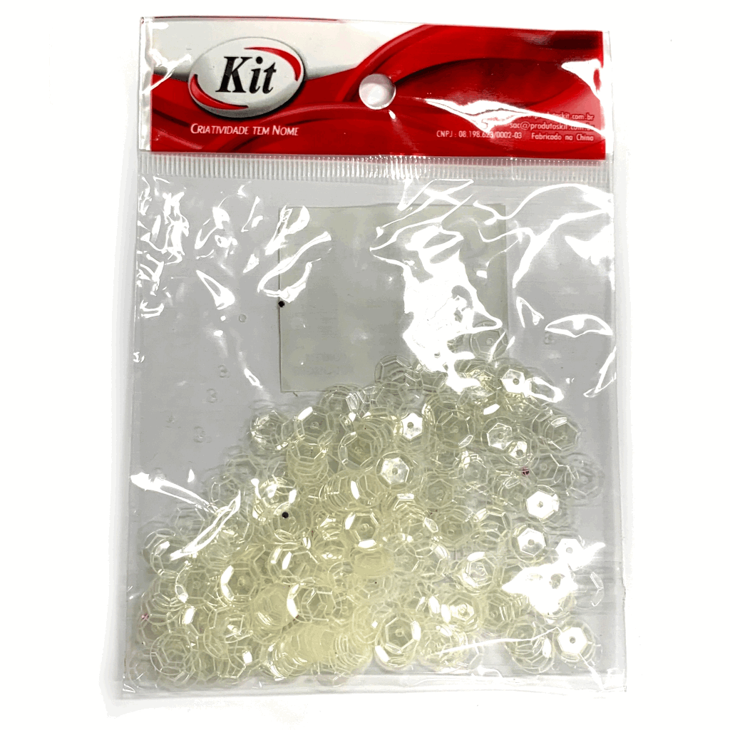 PAETE TRANSPARENTE SEXT  6MM SSTB6MM-10G 01 CRISTAL