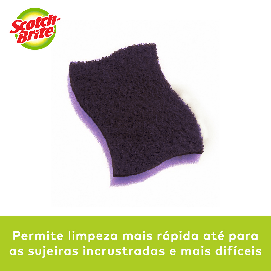 ESPONJA SCOTCH-BRITE ROXA LIMPEZA EXTREMA R.HB004622799