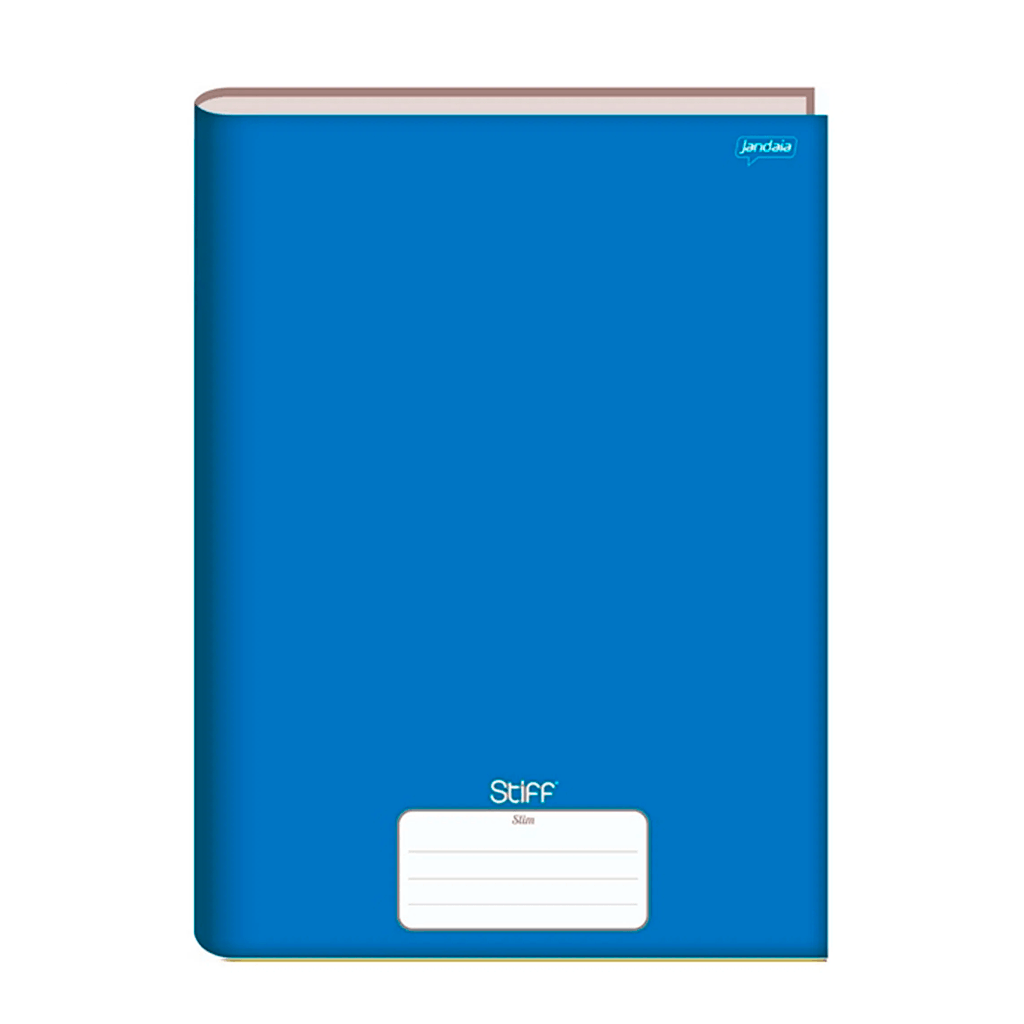 CADERNO BROCH. C/D UNIV. 96FLS STIFF AZUL - Lojas Caçula