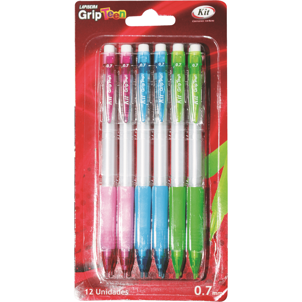 LAPISEIRA KIT GRIP TEEN 0.7 PL-9610