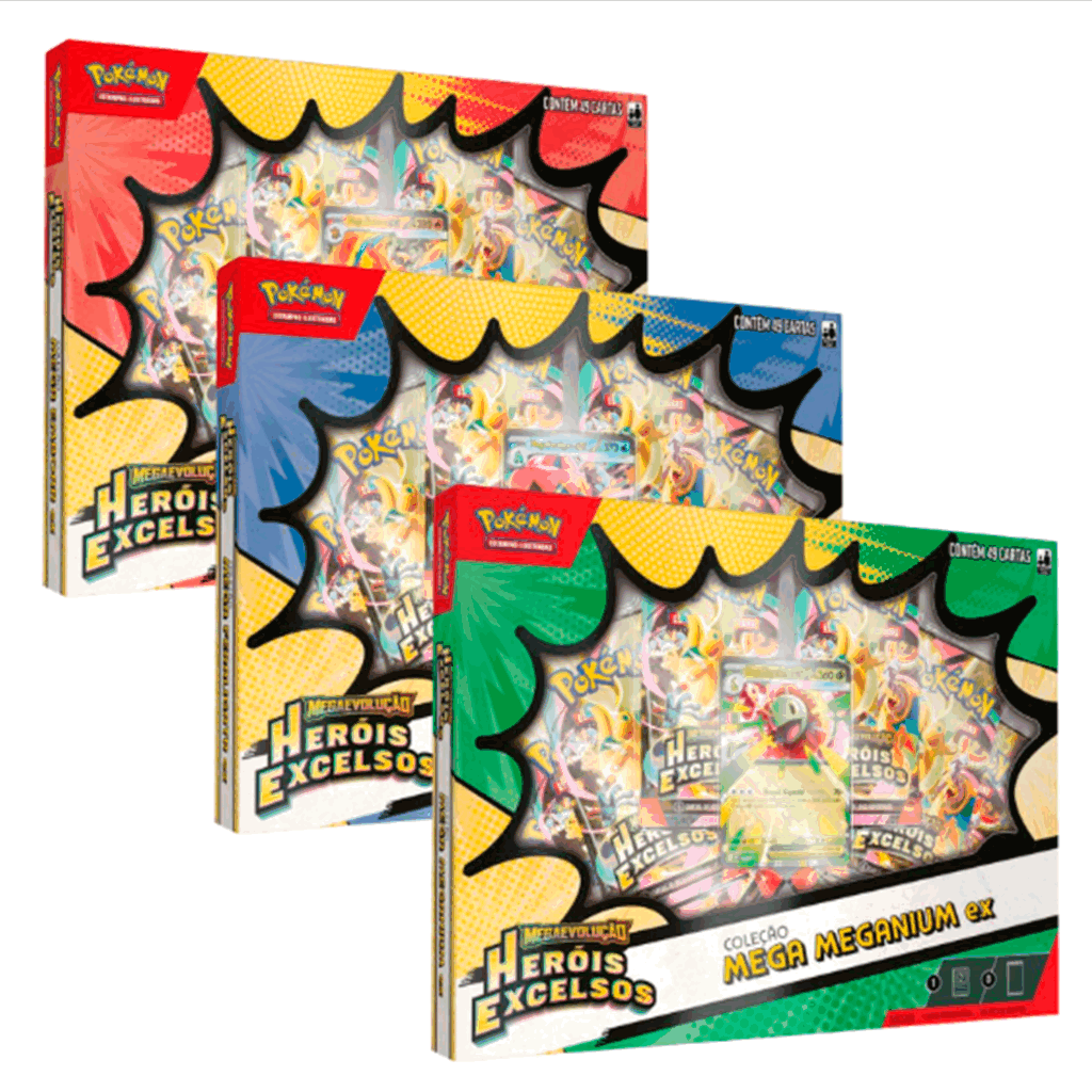 JOGO POKEMON TCG BOX ESPECIAL C/48+1