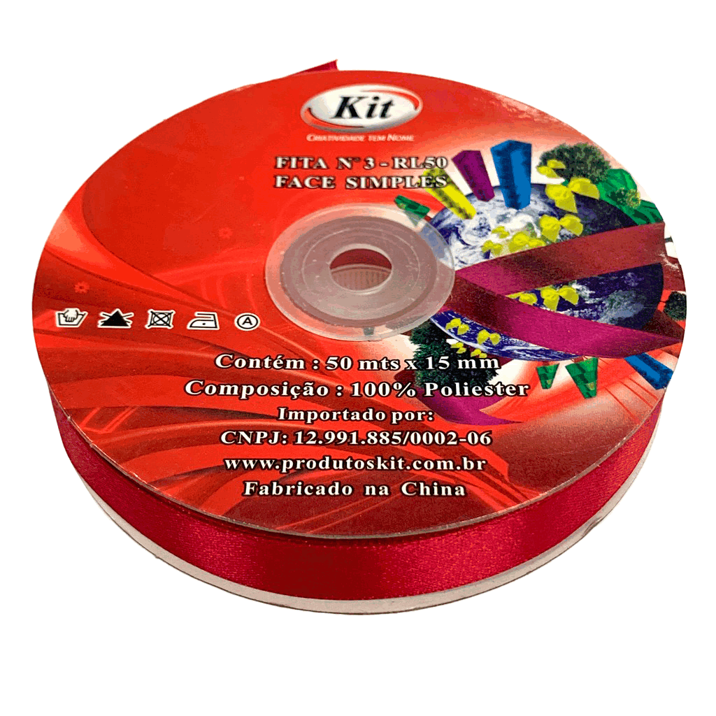 FITA CETIM  50MTS N.03 15MM  72 PINK ESCURO