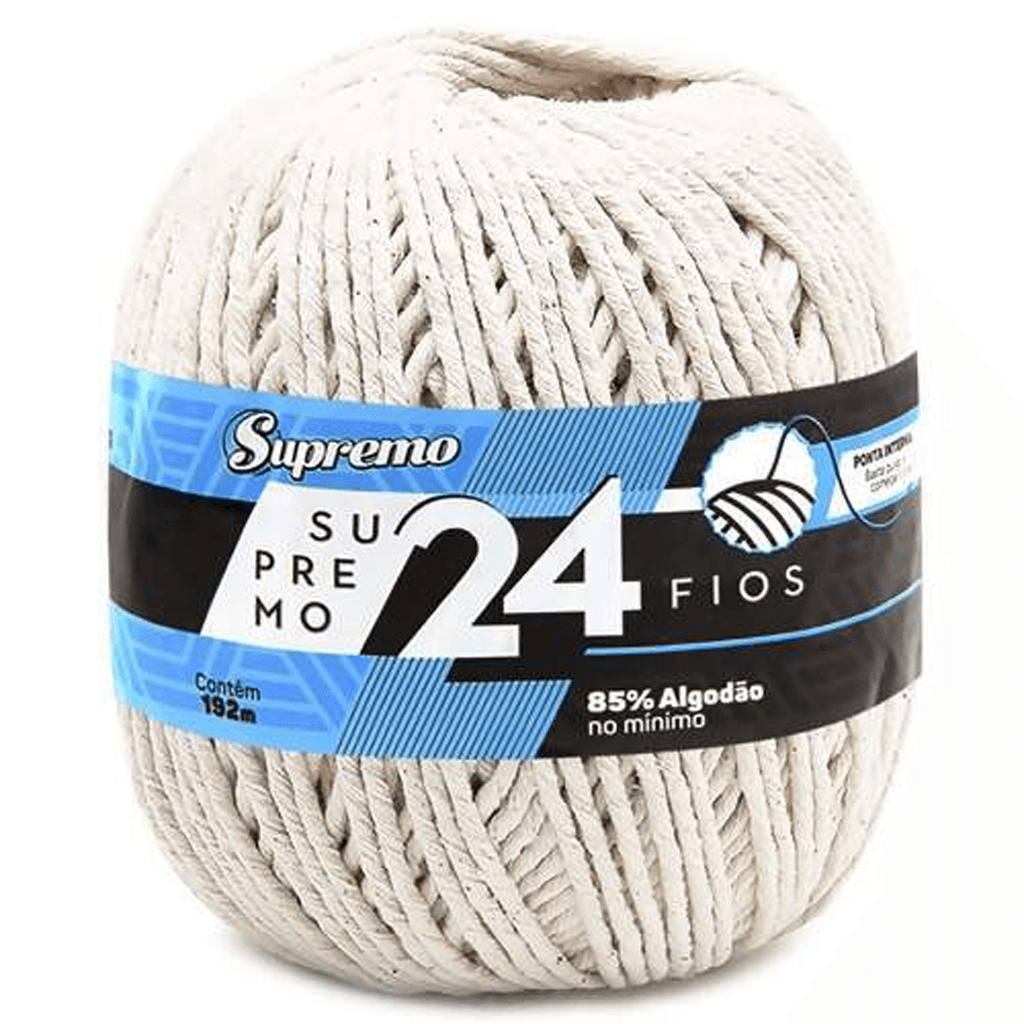 BARBANTE SUPREMO 192MTS 2007 24 FIOS - Lojas Caçula
